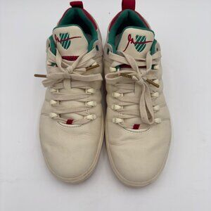 K-Swiss Gary Vee 004 Limited Edition Shoe Palace X  SP 25 White Leather Size 9.5